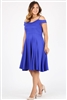 Plus size off the shoulder Dress 1048-X-SAMPLE