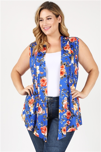 wholesale plus size cardigan vest