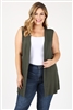 wholesale plus size cardigan vest