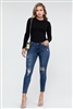 Wholesale distressed Denim Jeans CLA-15D-40 (12 PC)