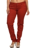 Plus Size Cotton Stretch Jeans COPB-Rust (12 pc)