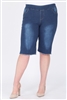 Wholesale plus size denim shorts