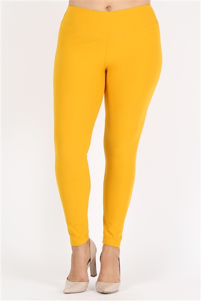 PLUS SIZE STRETCHY SOFT LEGGINGS DL-300-SAMPLE