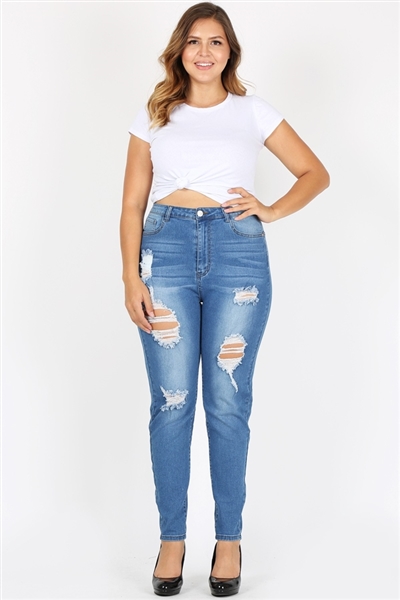 wholesale women plus jeans | jeans plus mujer de mayoreo