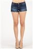 Distress Denim Short LS-101-Navy (15pc)