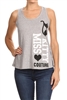 Miss kitty Couture Tank Top MKCP-1006-heather