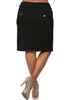 Wholesale Plus size Denim Skirt MSB-3709