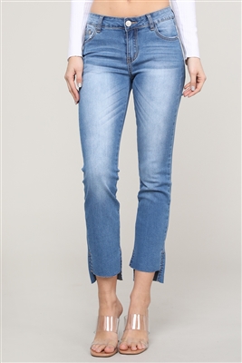 wholesale Cropped denim jeans - Urban Chick