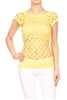 Seamless One size fits all Pendeen Mesh top MYT-763