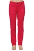 Girls Solid 5 Pocket Classic Pants NCSP-200 Fushia