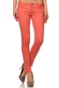 Wholesale Pants Basic 5 Pockets NSP-103 Coral