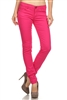 Wholesale Pants Basic 5 Pockets NSP-103 Fushia