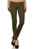 Wholesale Pants Basic 5 Pockets NSP-111-Olive