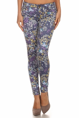 NSP-511 Flower Printed Pants