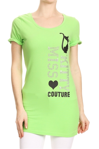 Wholesale Top P-3006-LIME