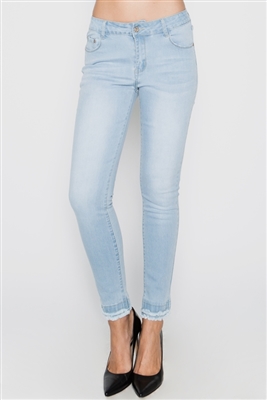 wholesale Cropped denim jeans - Urban Chick