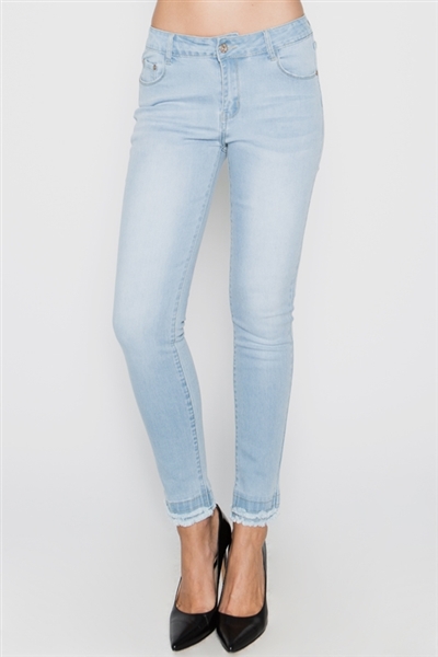 wholesale Cropped denim jeans - Urban Chick