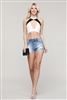 Rock and Royal Distressed Denim Shorts RRS-2227