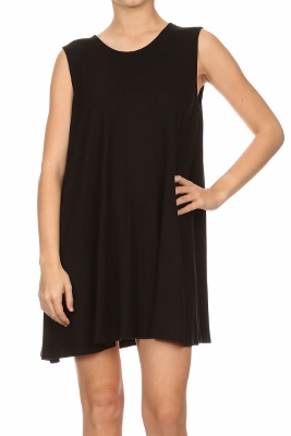 Loose fit dresses SLD-2002 Black