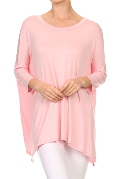 HANDKERCHIEF TOP SLT-1001-Pink