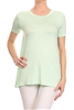 Basic Solid Loose fit top SLT-1006-Mint