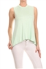 Basic Solid Loose fit top SLT-1008-Mint