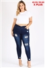 Extended plus size 4X-5X-6X Jeggings TSP004-SAMPLE