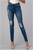 American Blue - Distressed skinny denim Jeans VTR-001 (12PC)