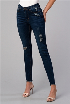 American Blue - Distressed skinny denim Jeans VTR-005 (12PC)