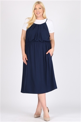 PLUS SIZE KOSHIBO DRESSES-WT812X-SAMPLE