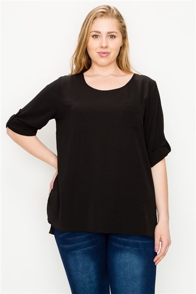 Plus size koshibo tops