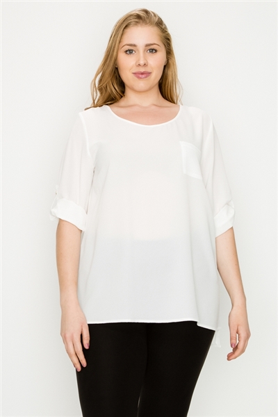 Plus size koshibo tops