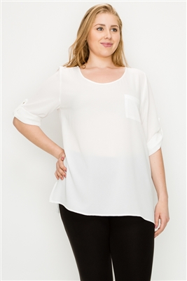 Plus size koshibo tops